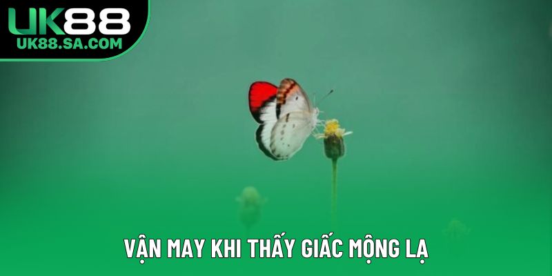 Vận may khi thấy giấc mộng lạ